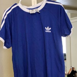 Mens Adidas Blue Large Shirt.